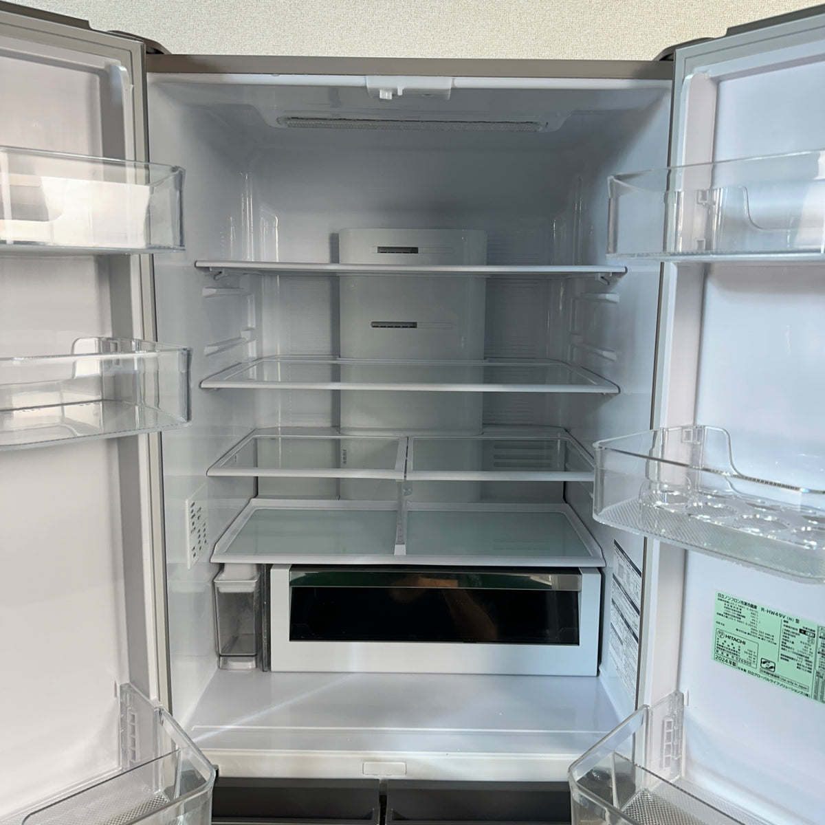 中古 冷蔵庫 HITACHI R-HW49V 485L 2024年製