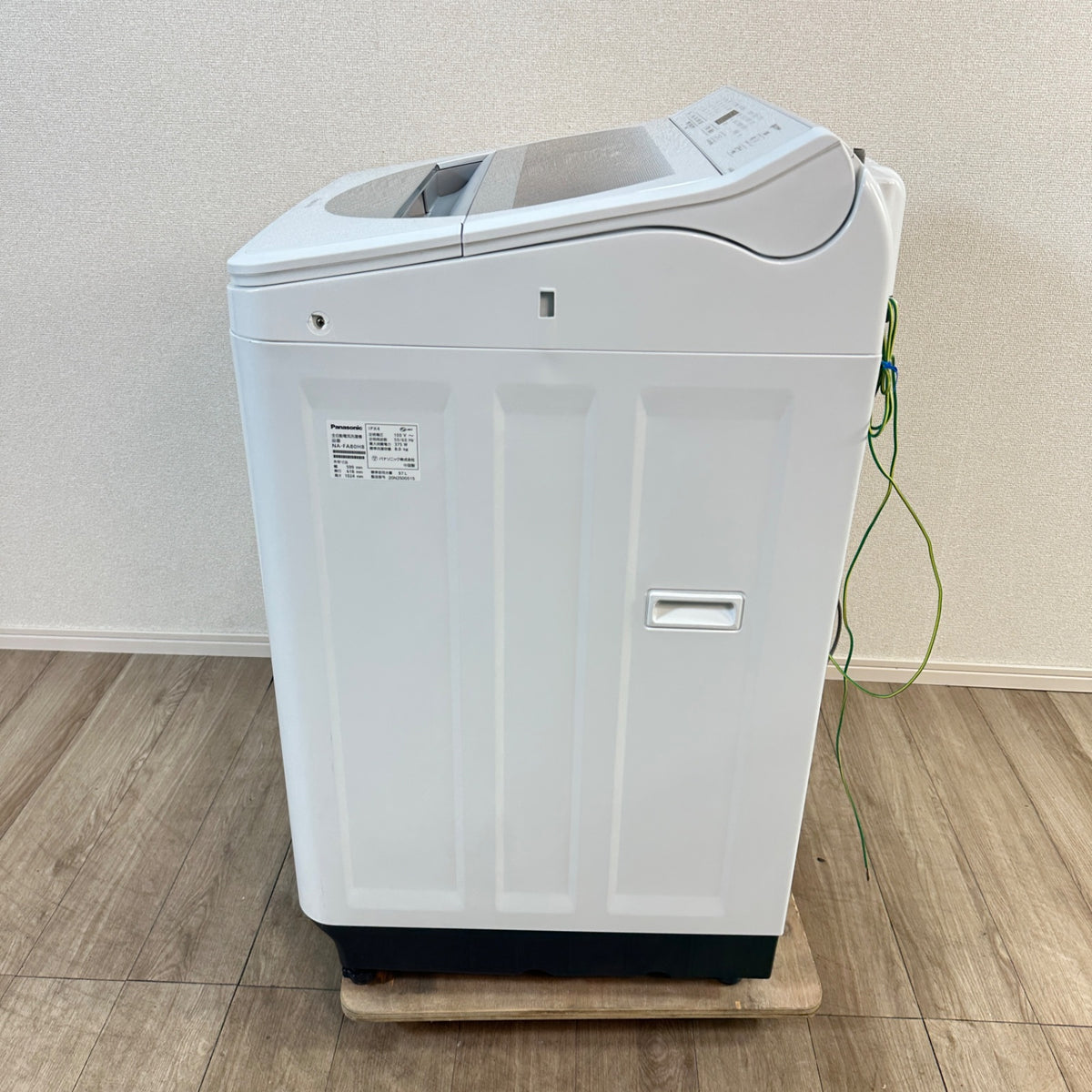 中古 縦型洗濯機 Panasonic NA-FA80H8 8kg 2020年製 写真5