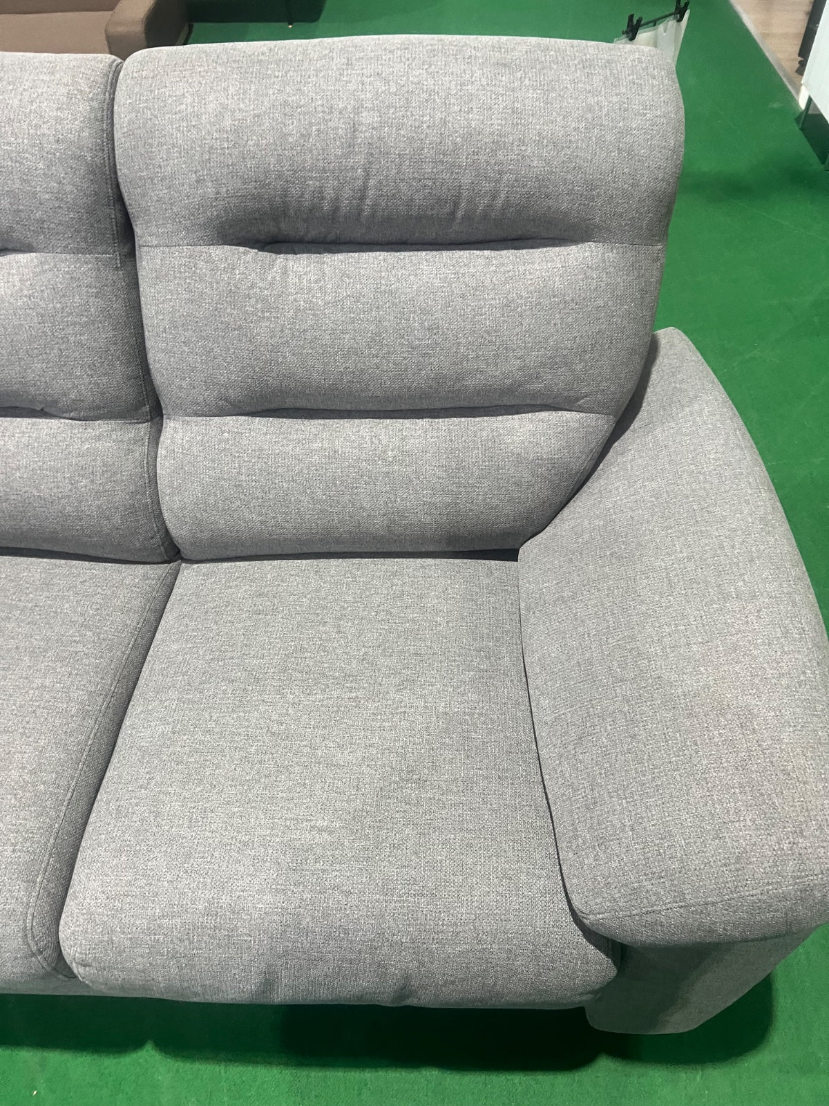 中古 ソファ 2-3人掛け グレー