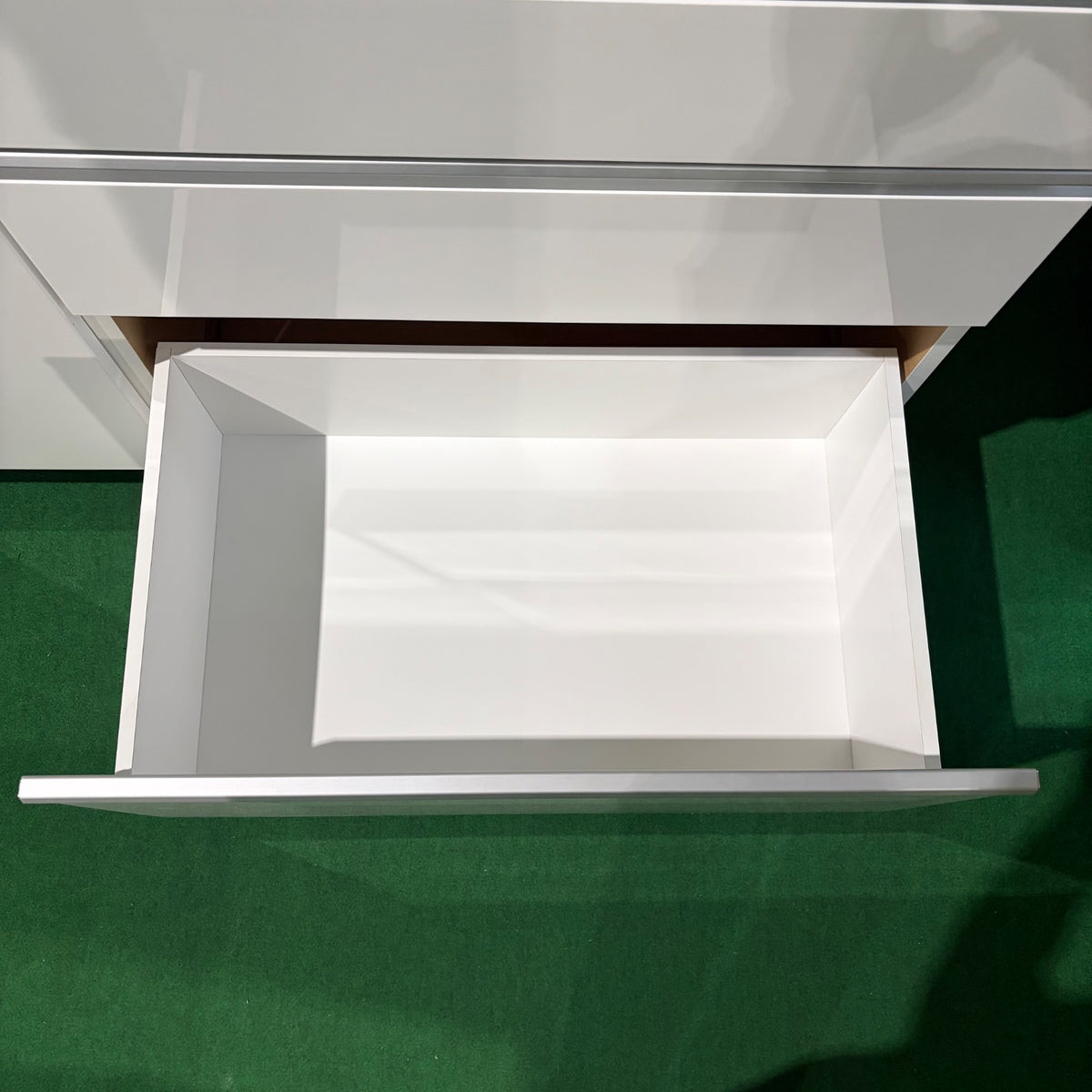 中古 食器棚 カウンタータイプ ホワイト