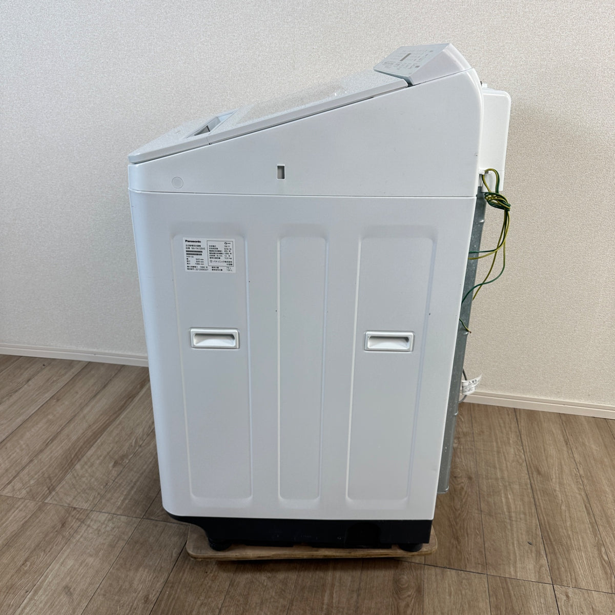 中古 縦型洗濯機 Panasonic NA-FA120V5 12kg 2022年製 写真3
