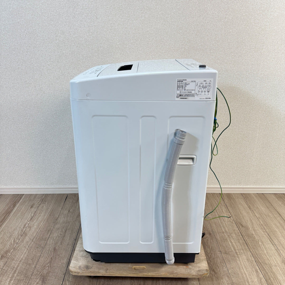 中古 縦型洗濯機 IRIS OHYAMA IAW-T504 5kg 2024年製 写真3