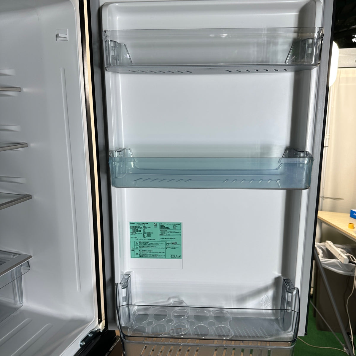 中古 冷蔵庫 Haier JR-CV34B 335L 2024年製