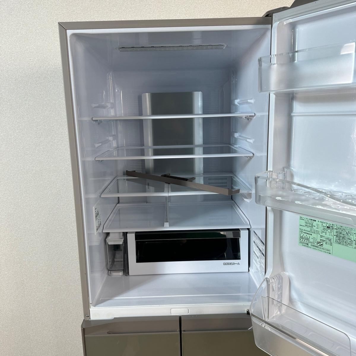中古 冷蔵庫 HITACHI R-HWS47K 470L 2020年製