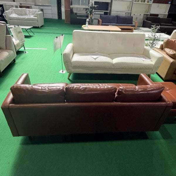 中古 ソファ カウチ ブラウン