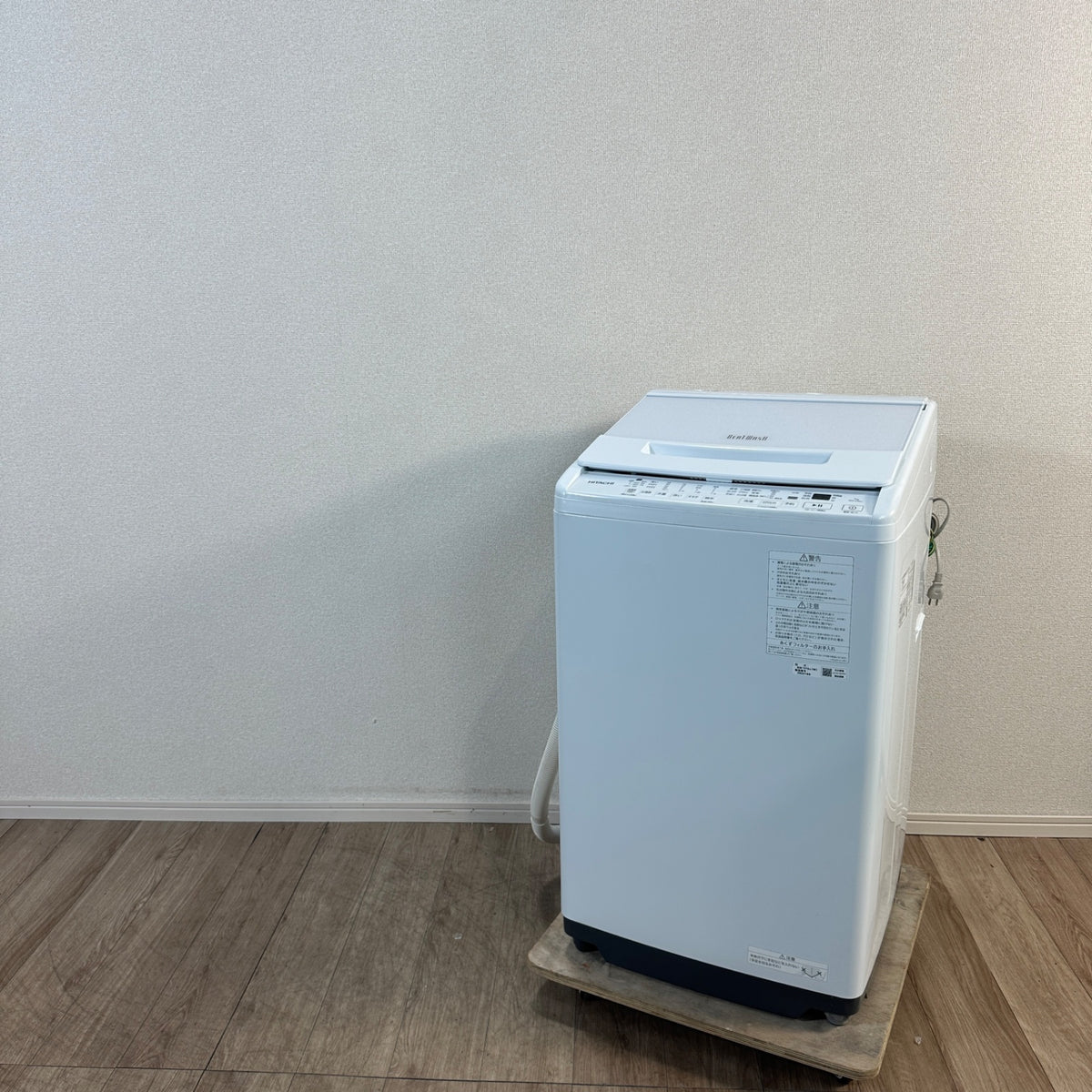 中古 縦型洗濯機 HITACHI BW-V70J 7kg 2023年製