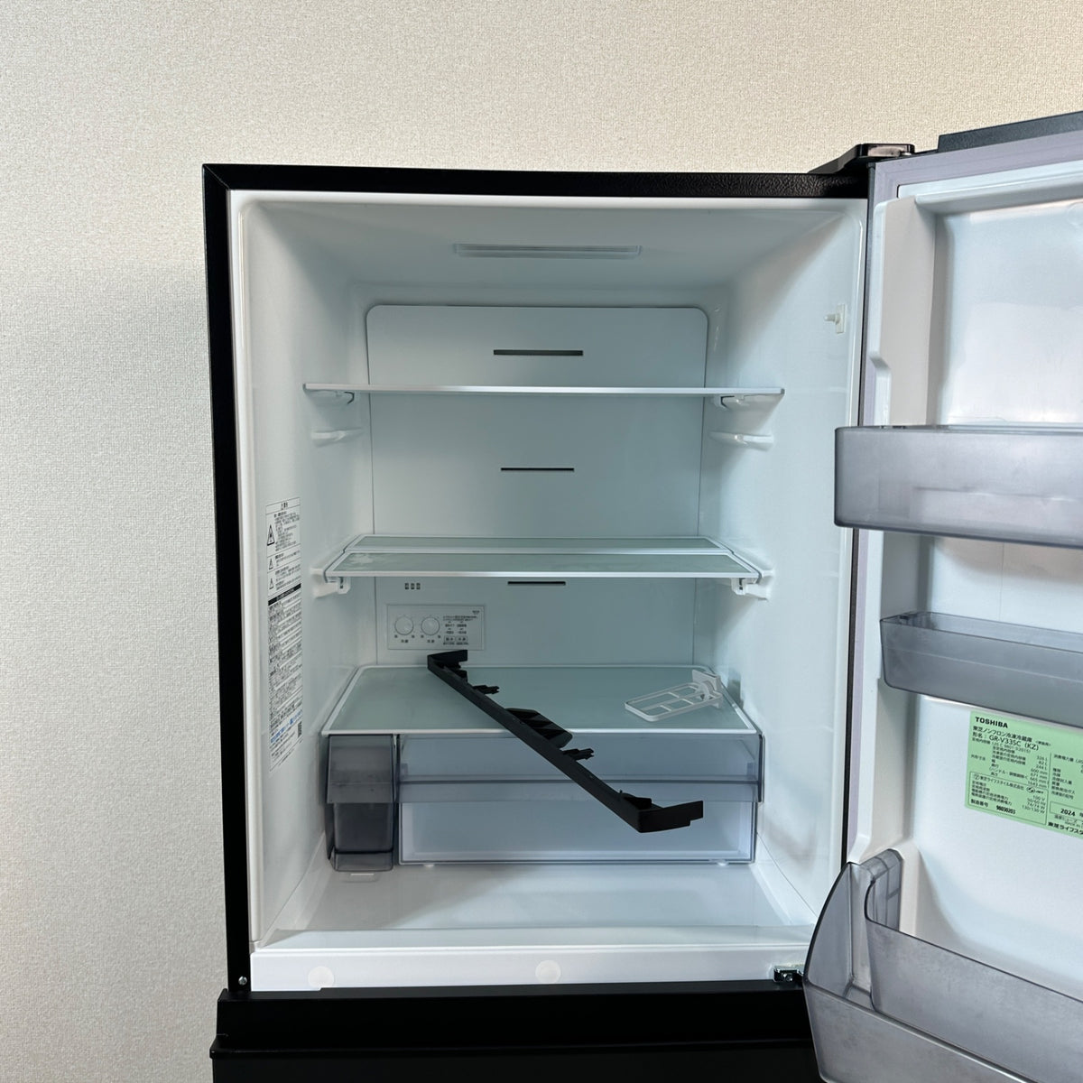 中古 冷蔵庫 TOSHIBA GR-V33SC 326L 2024年製
