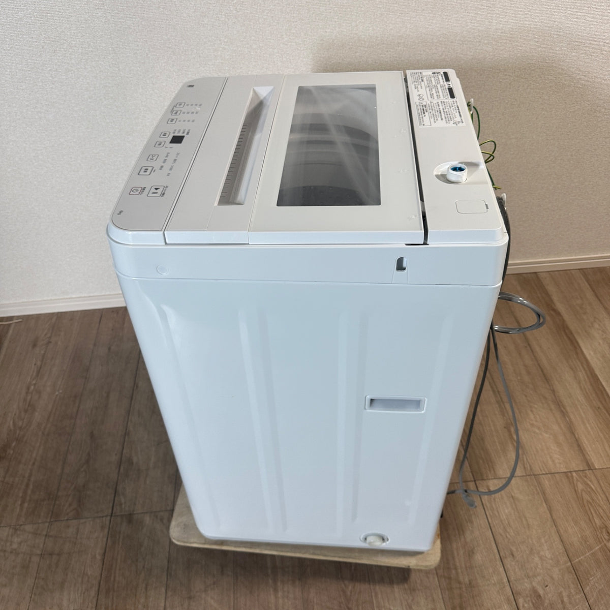 中古 縦型洗濯機 NITORI NT60T1WH 6kg 2026年製 写真3