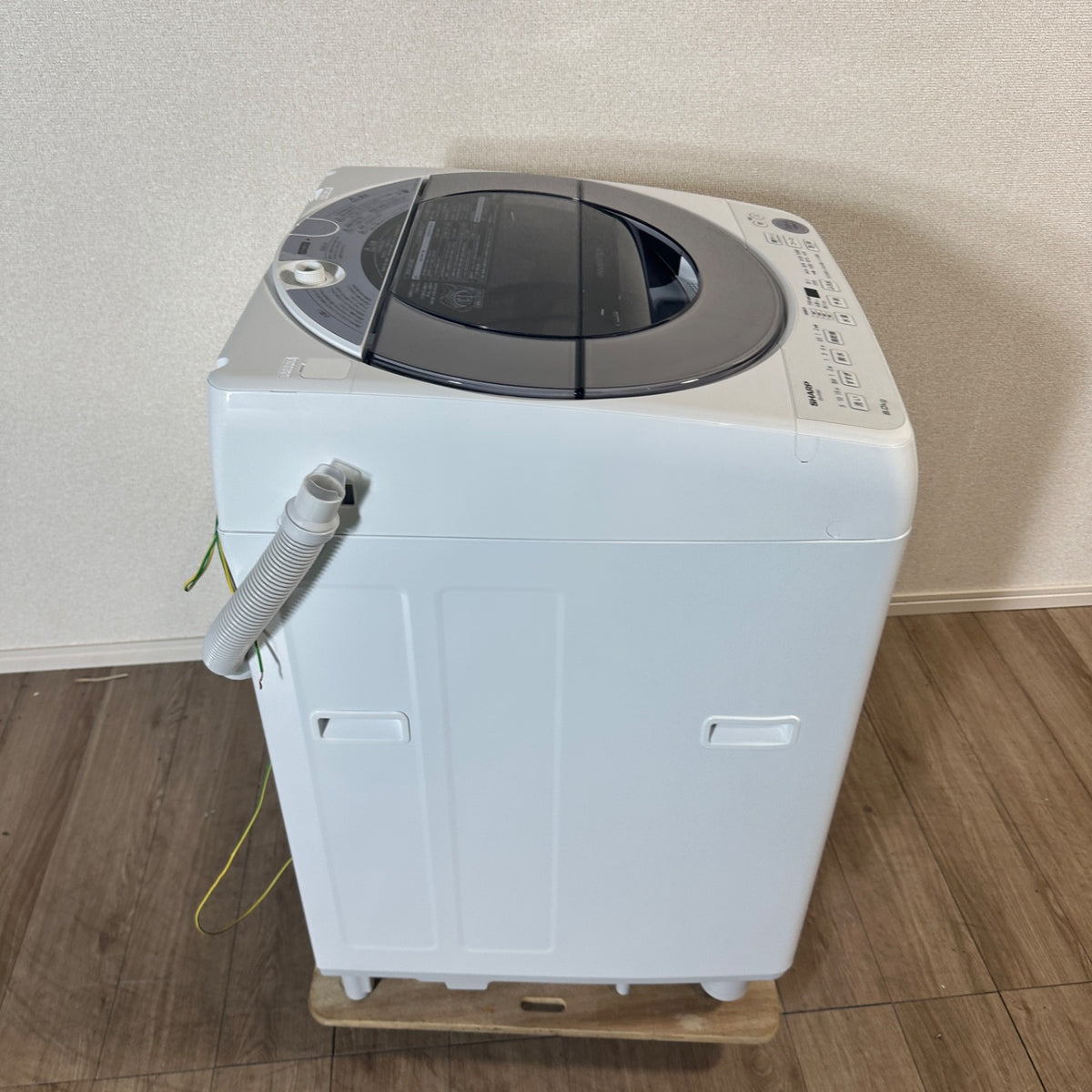 中古 縦型洗濯機 SHARP ES-GV8G 8kg 2023年製 写真6