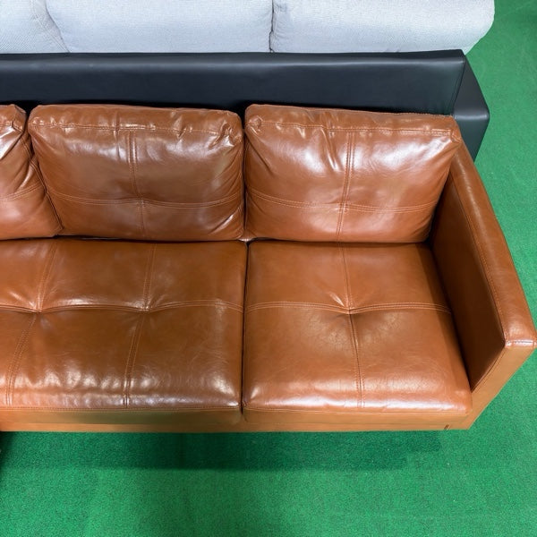 中古 ソファ カウチ ブラウン 写真7