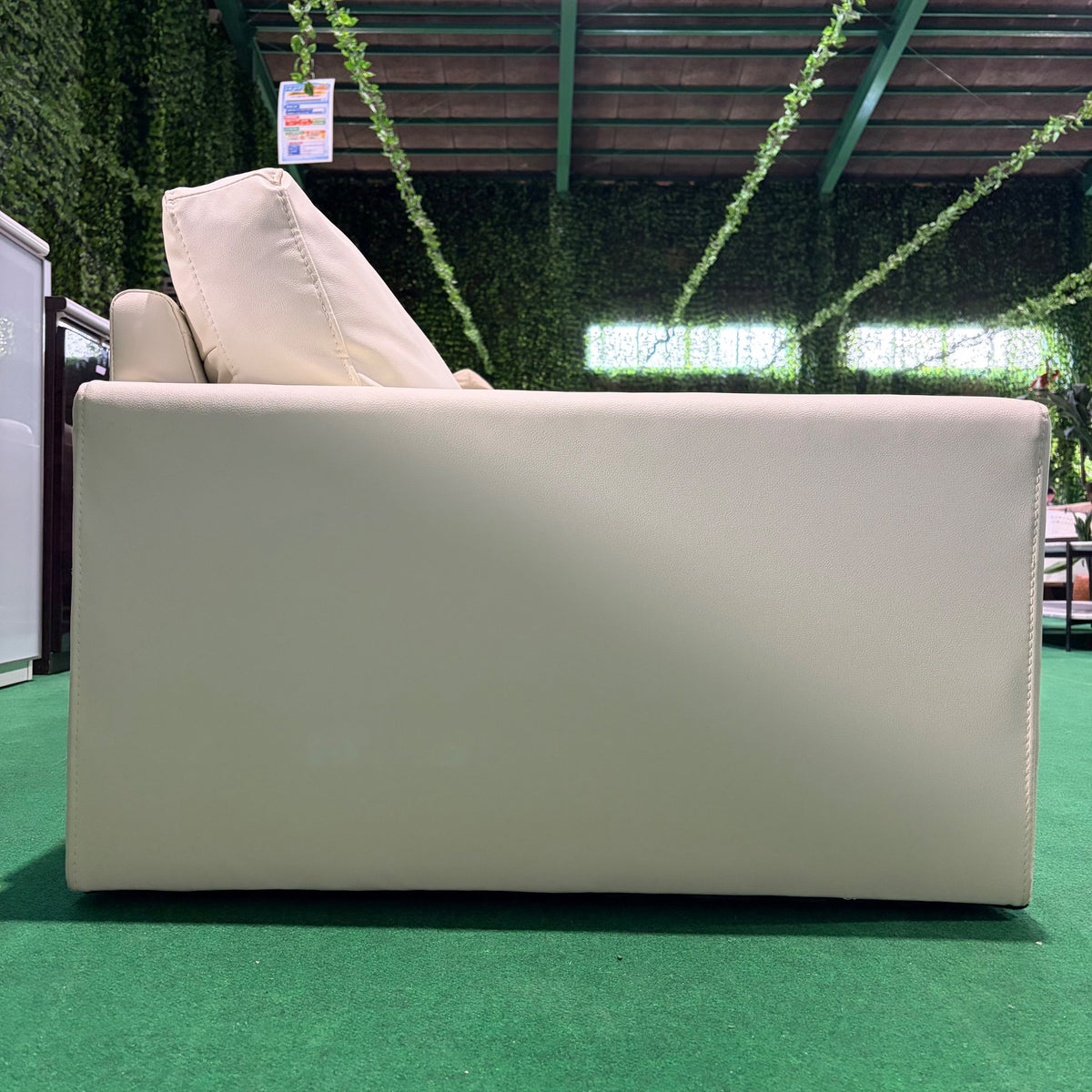 中古 ソファ 2-3人掛け ホワイト 写真4