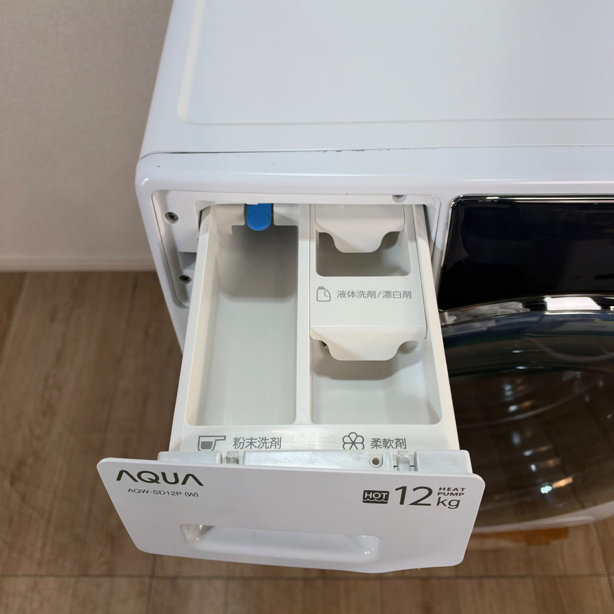 中古 ドラム式洗濯機 AQUA AQW-SD12P 12kg 2024年製