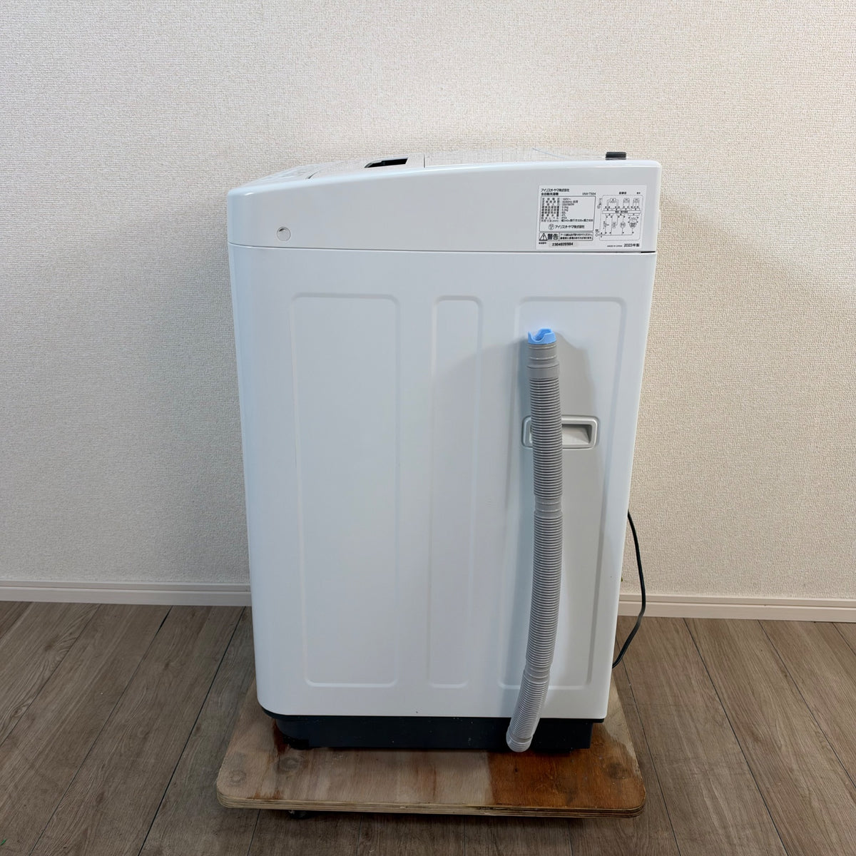 中古 縦型洗濯機 IRIS OHYAMA IAW-T504 5kg 2023年製