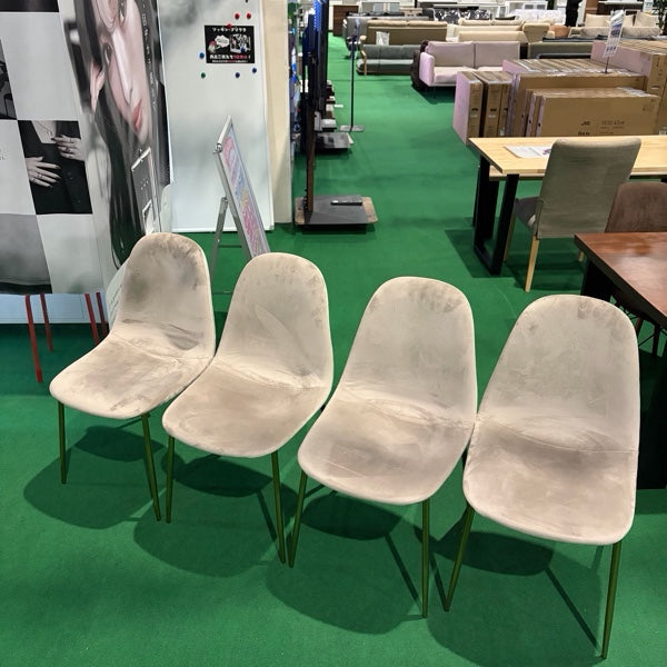 中古 ダイニングセット 2人掛け ホワイト