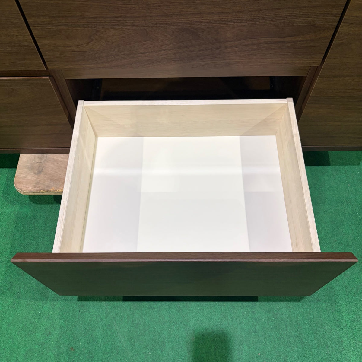 中古 食器棚 スリムタイプ(幅80cm以下) ブラウン