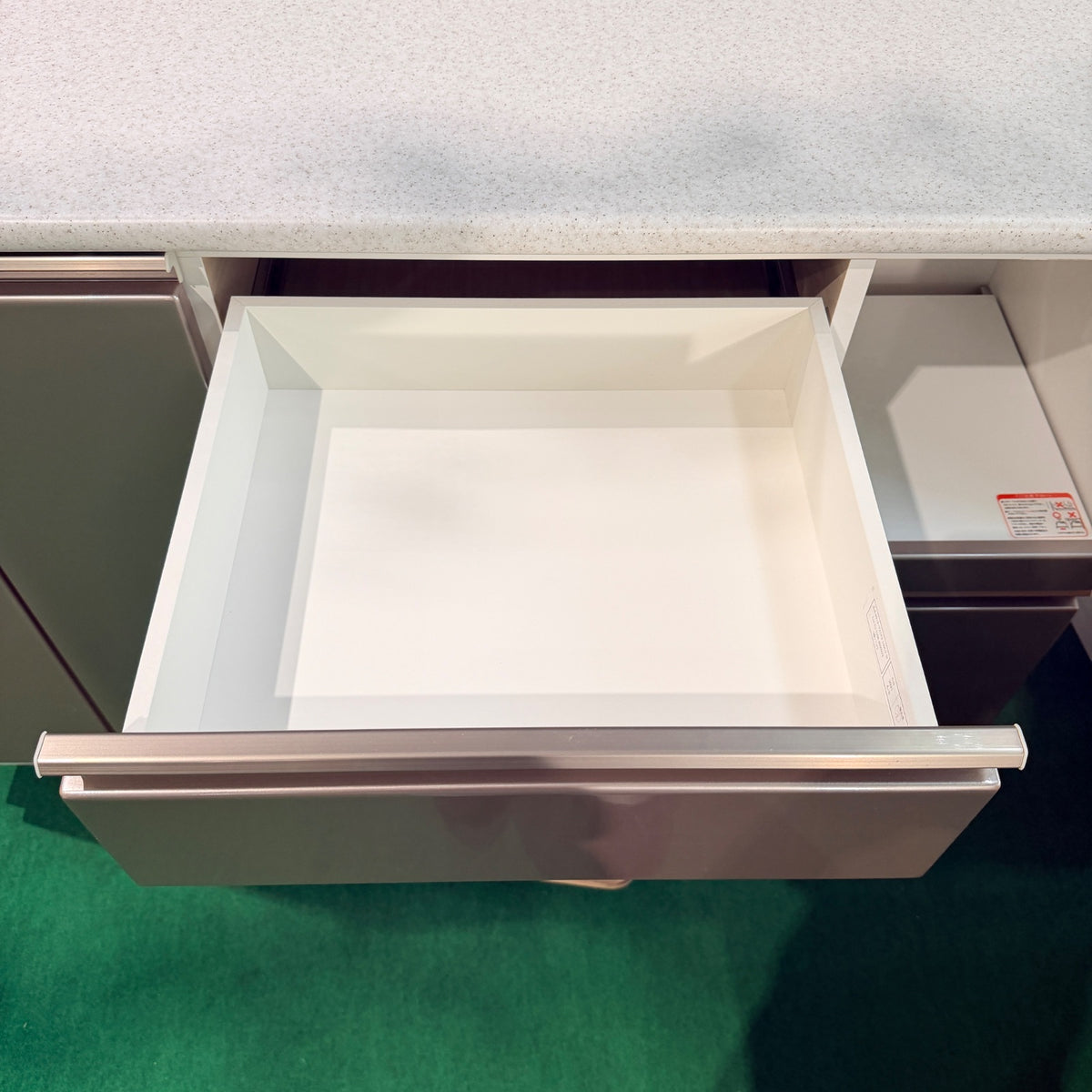 中古 食器棚 カウンタータイプ ホワイト