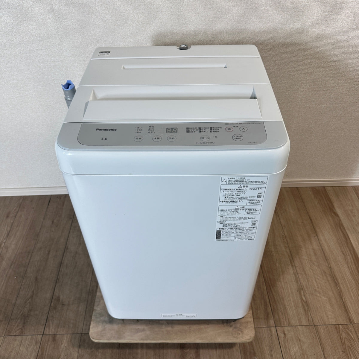 中古 縦型洗濯機 Panasonic NA-F5B1 5kg 2023年製 写真2
