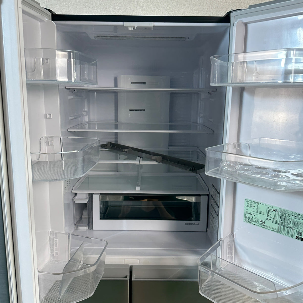 中古 冷蔵庫 HITACHI R-H49TG 485L 2023年製 写真6