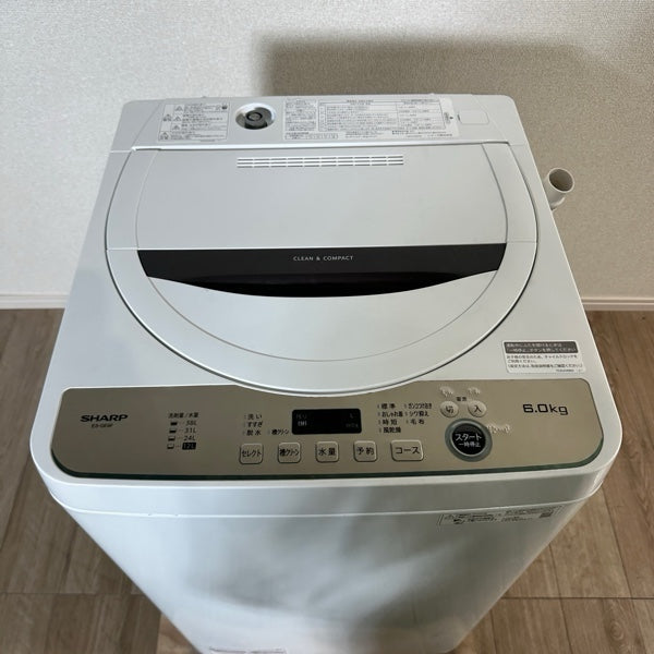 縦型洗濯機 ES-GE6F【IT68O3835C4G】