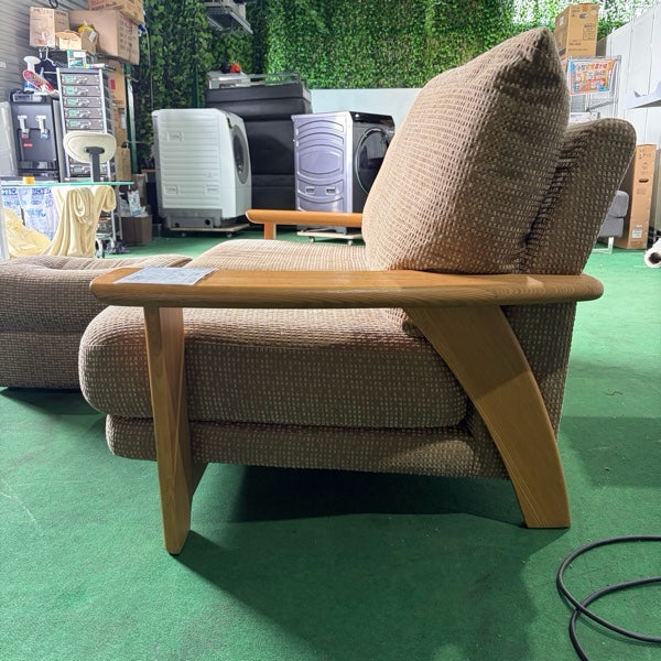 中古 ソファ 2-3人掛け ベージュ