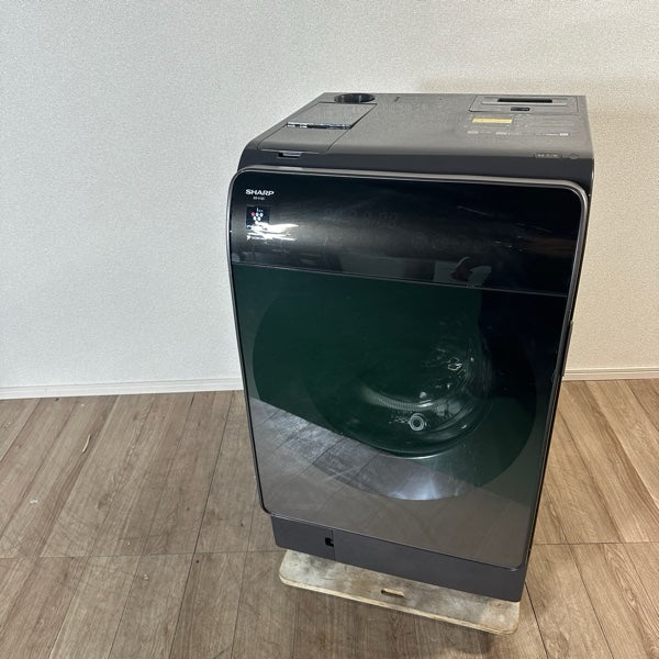中古 ドラム式洗濯機 SHARP ES-X12C 12kg 2024年製 写真1
