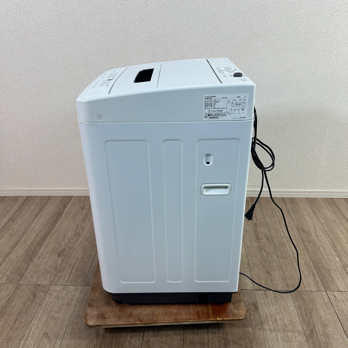中古 縦型洗濯機 IRIS OHYAMA IAW-T504 5kg 2023年製