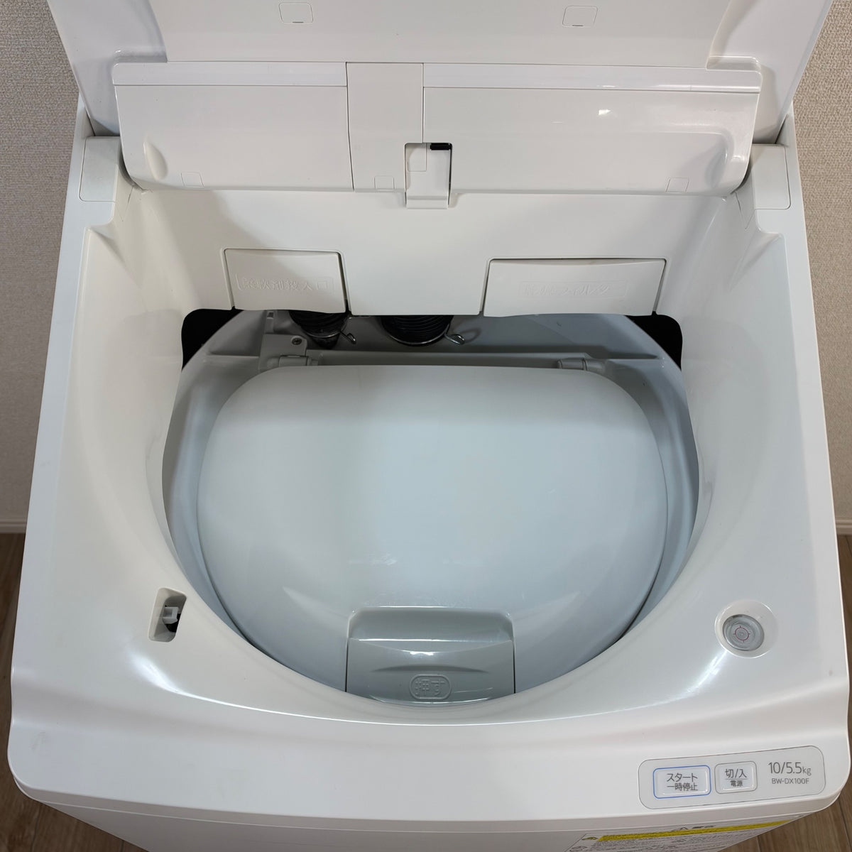 中古 縦型乾燥機付き洗濯機 HITACHI BW-DX100F 10kg 2021年製