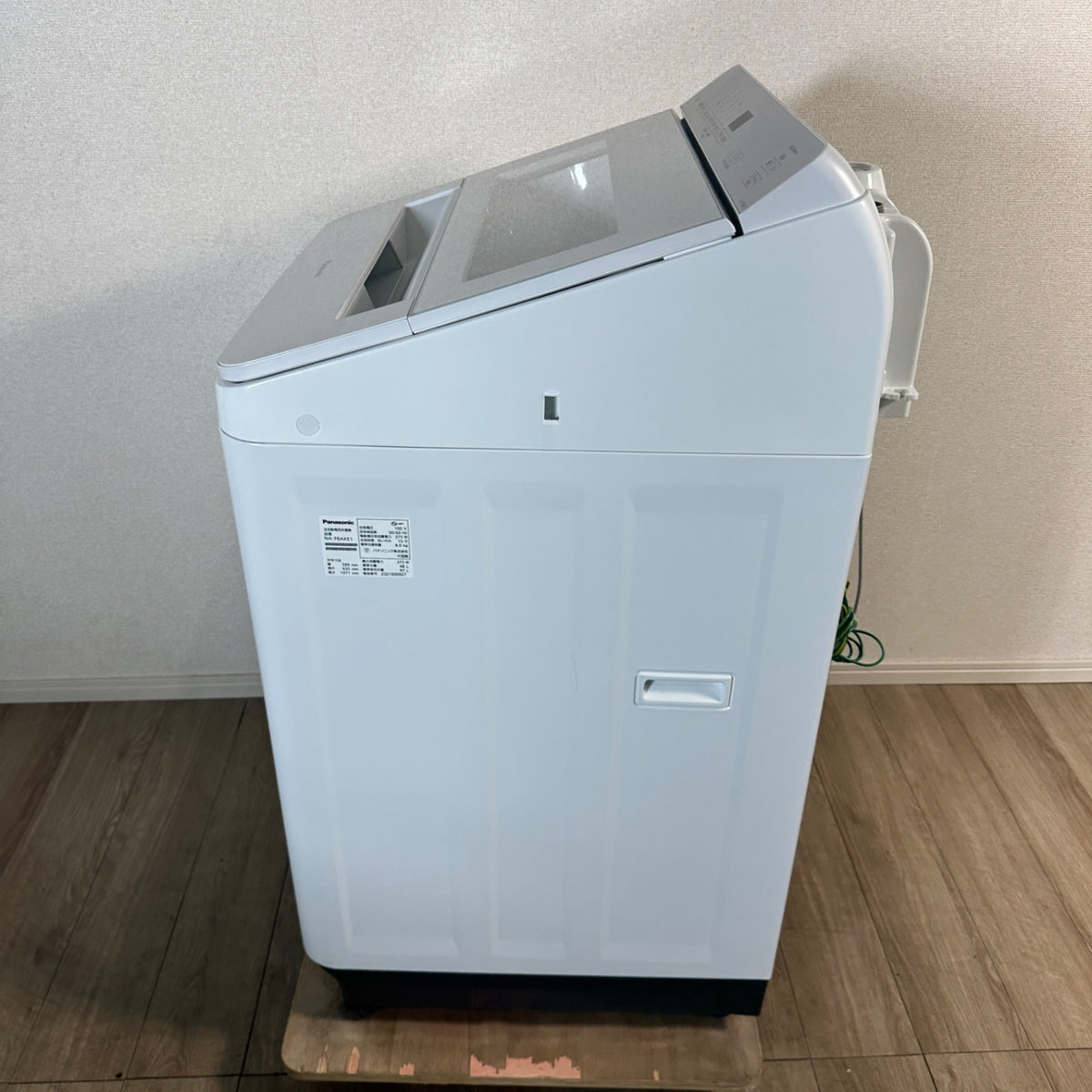 中古 縦型洗濯機 Panasonic NA-F8AKE1 8kg 2023年製