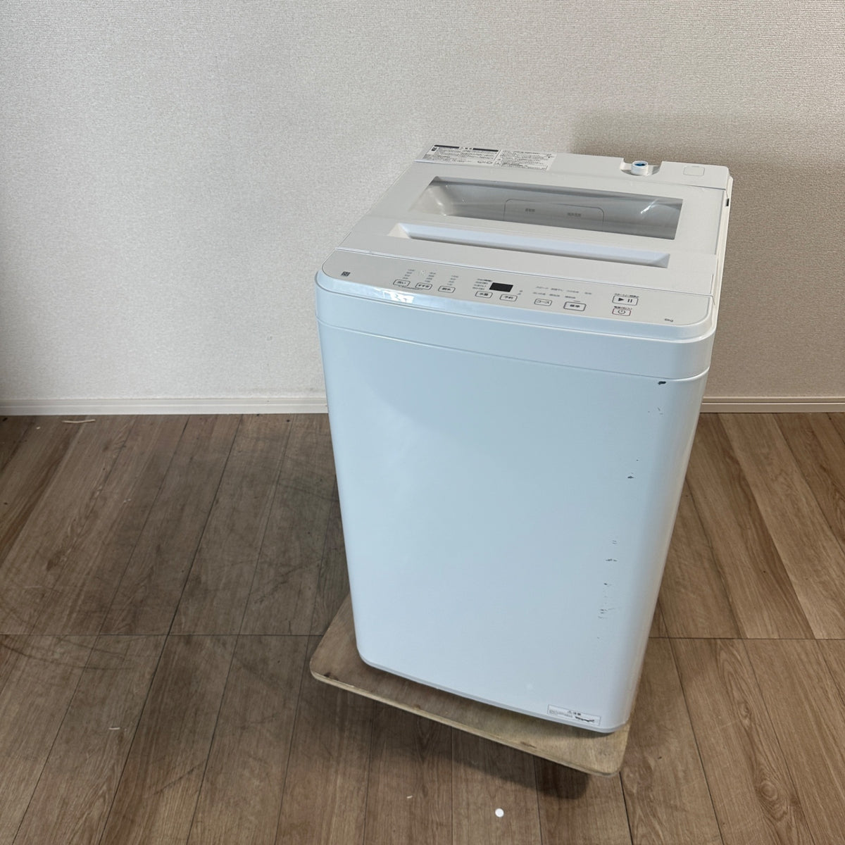中古 縦型洗濯機 NITORI NT60T1WH 6kg 2026年製