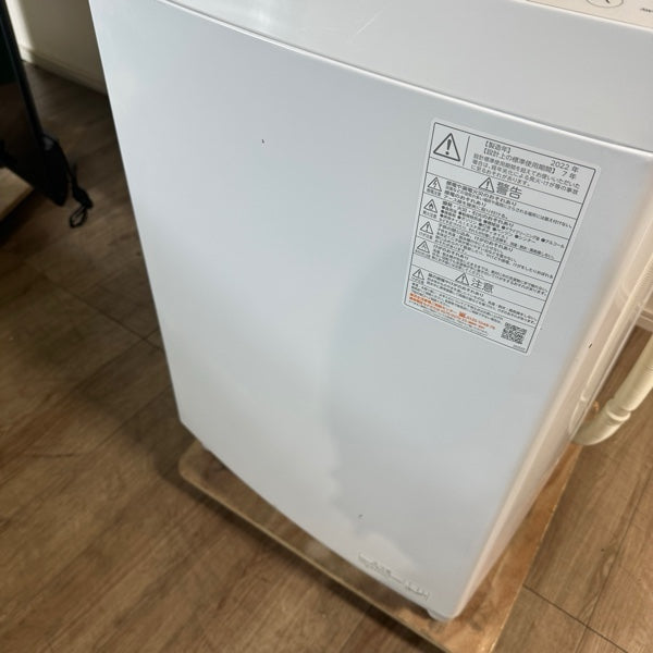 中古 縦型洗濯機 TOSHIBA AW-9DH2 9kg 2022年製 写真9
