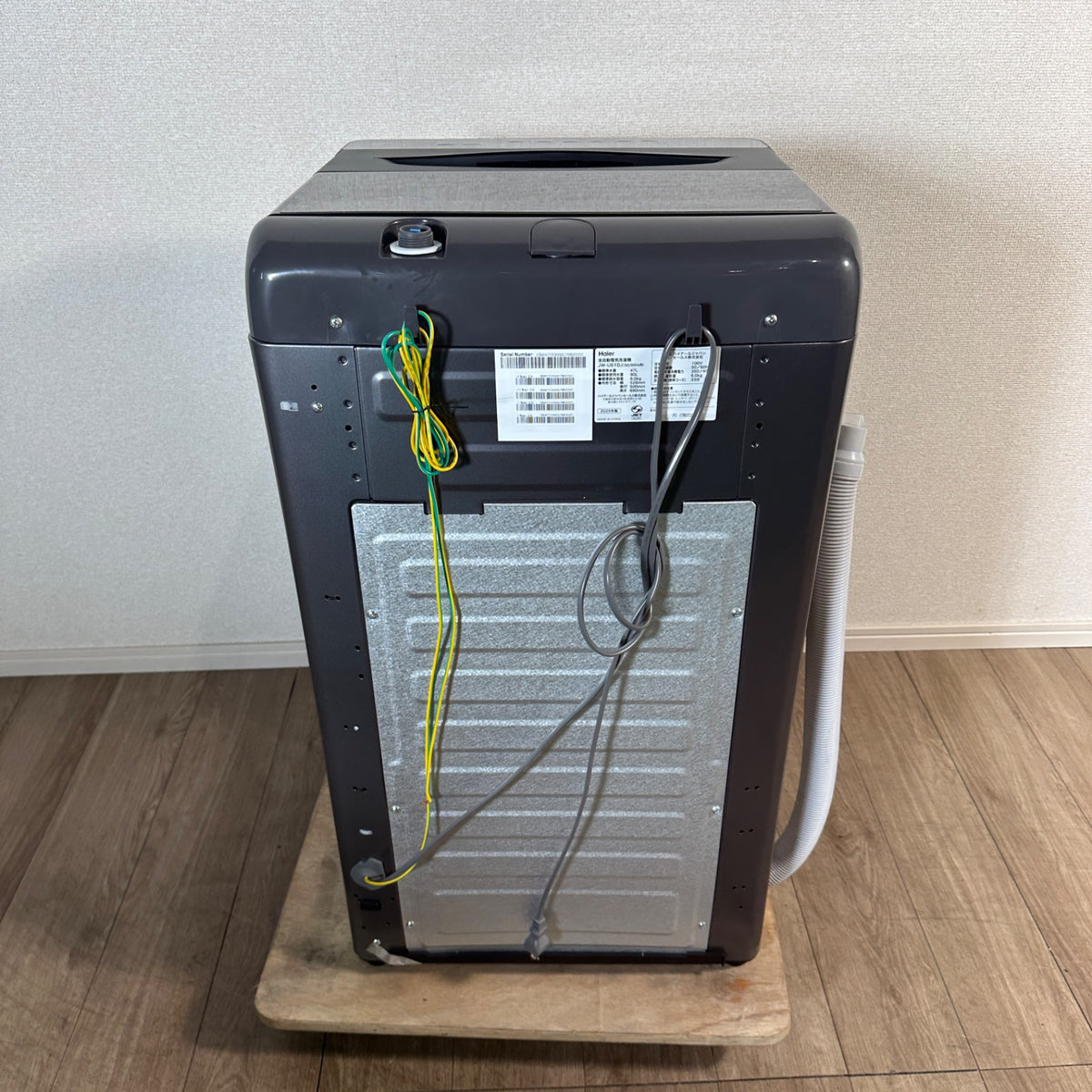 中古 縦型洗濯機 Haier JW-U61DJ 6kg 2025年製 写真5