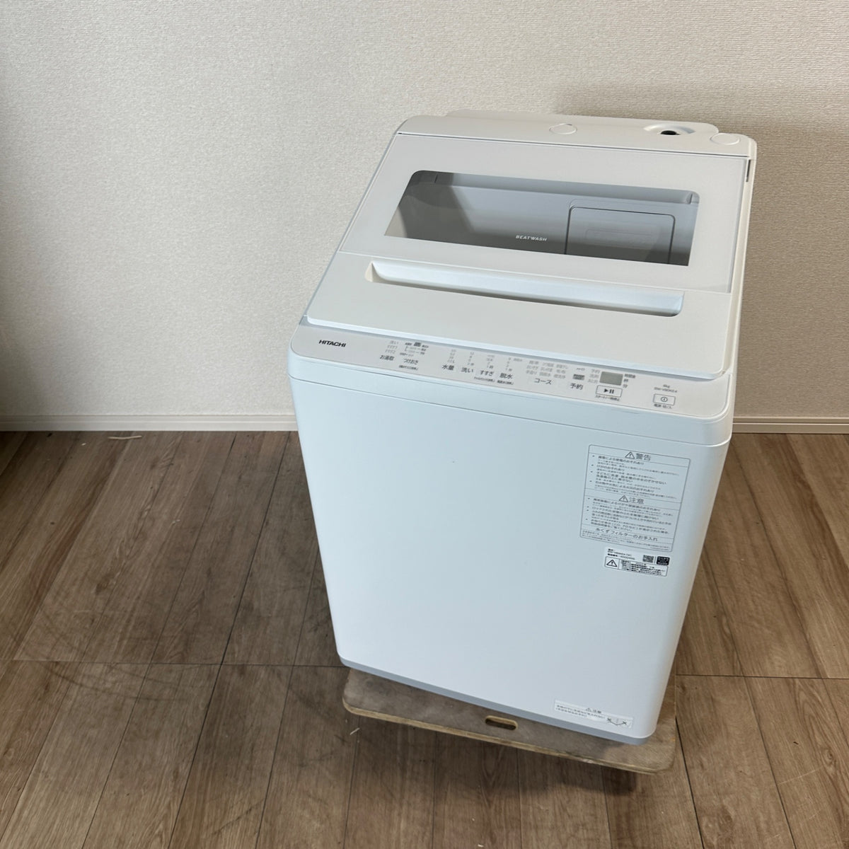 中古 縦型洗濯機 HITACHI BW-V80K 8kg 2024年製 写真1