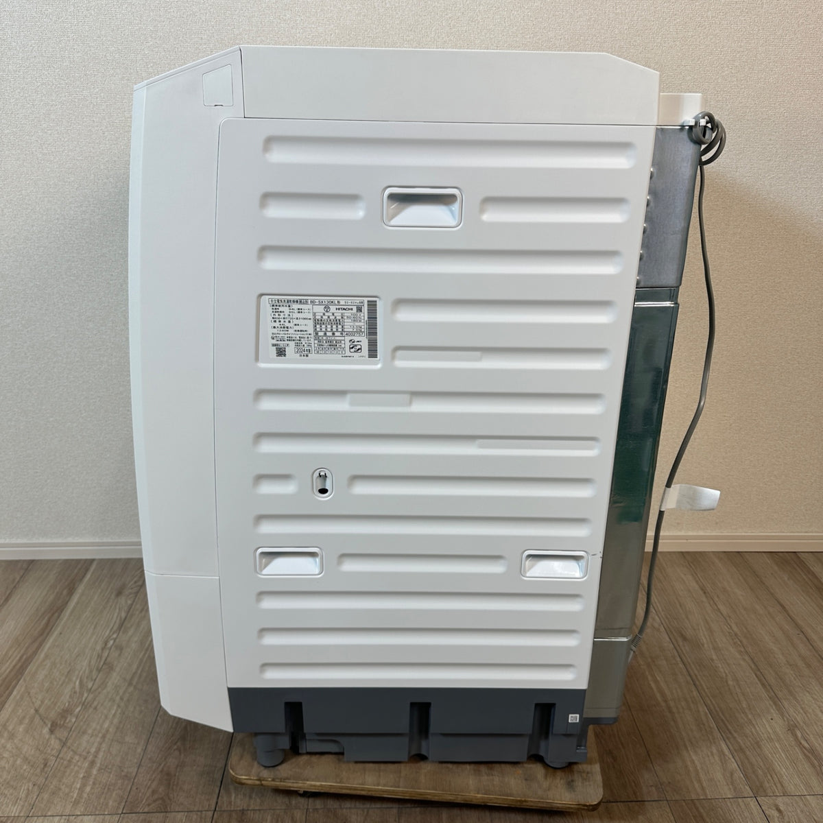 中古 ドラム式洗濯機 HITACHI BD-SX130 13kg 2024年製
